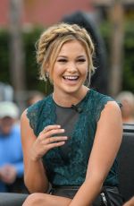 olivia holt - on the set of 
