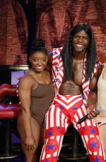 OLIVIA MUNN, ALY RAISMAN and SIMONE BILES at Lip Sync Battle All Stars Live 09/16/2016