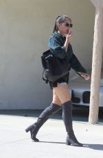 OLIVIA MUNN in Shorts Out in Beverly Hills 09/14/2016