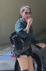 OLIVIA MUNN in Shorts Out in Beverly Hills 09/14/2016