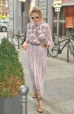 OLIVIA PALERMO Out at Milan Fashion Week 09/23/2016