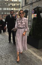 OLIVIA PALERMO Out at Milan Fashion Week 09/23/2016