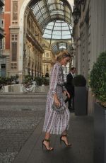 OLIVIA PALERMO Out at Milan Fashion Week 09/23/2016