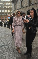 OLIVIA PALERMO Out at Milan Fashion Week 09/23/2016