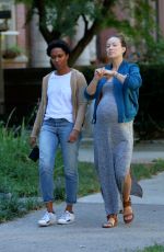 OLIVIA WILDE Out and About in Brooklyn 09/15/2016