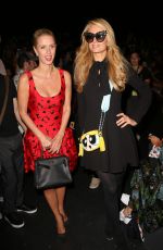 PARIS and NICKY HILTON at Carolina Herrera Fashion Show in New York 09/11/2016