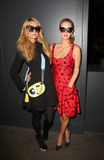 PARIS and NICKY HILTON at Carolina Herrera Fashion Show in New York 09/11/2016