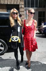 PARIS and NICKY HILTON Out in New York 09/20/2016