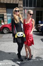 PARIS and NICKY HILTON Out in New York 09/20/2016