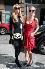 PARIS and NICKY HILTON Out in New York 09/20/2016