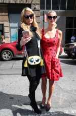 PARIS and NICKY HILTON Out in New York 09/20/2016