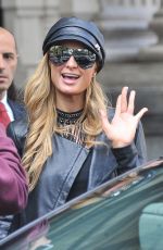 PARIS HILTON Out in Milan for Fashion Week 09/21/2016