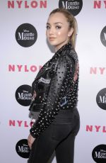 PEYTON LIST at Nylon Rebel Fashion Party in New York 09/08/2016