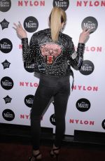 PEYTON LIST at Nylon Rebel Fashion Party in New York 09/08/2016