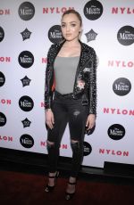 PEYTON LIST at Nylon Rebel Fashion Party in New York 09/08/2016