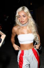 PIA MIA PEREZ at Nice Guy in West Hollywood 09/07/2016