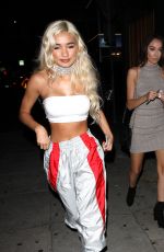 PIA MIA PEREZ at Nice Guy in West Hollywood 09/07/2016