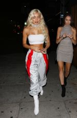 PIA MIA PEREZ at Nice Guy in West Hollywood 09/07/2016