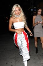 PIA MIA PEREZ at Nice Guy in West Hollywood 09/07/2016