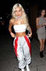 PIA MIA PEREZ at Nice Guy in West Hollywood 09/07/2016