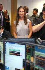 PIPPA MIDDLETON at BGC Annual Global Charity Day at Canary Wharf in London 09/12/2016