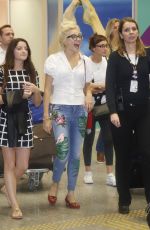 PIXIE LOTT at Riogaleao International Airport in Brazil 09/25/2016