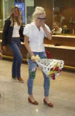 PIXIE LOTT at Riogaleao International Airport in Brazil 09/25/2016