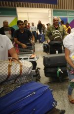 PIXIE LOTT at Riogaleao International Airport in Brazil 09/25/2016