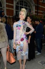 PIXIE LOTT at Temperley Fashion Show at London Fashion Week 09/18/2016