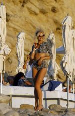 PIXIE LOTT in Swimsuit at a Beach in Ibiza 09/21/2016