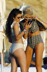 PIXIE LOTT in Swimsuit at a Beach in Ibiza 09/21/2016