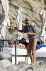 PIXIE LOTT in Swimsuit at a Beach in Ibiza 09/21/2016