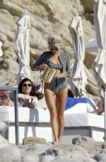 PIXIE LOTT in Swimsuit at a Beach in Ibiza 09/21/2016