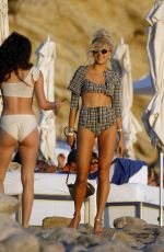 PIXIE LOTT in Swimsuit at a Beach in Ibiza 09/21/2016