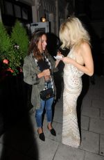 PIXIE LOTT Leaves Breakfast at Tiffany