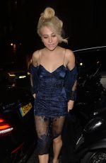 PIXIE LOTT Leaves Haymarket Theatre in London 09/08/2016