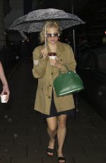 PIXIE LOTT Leaves Haymarket Theatre in London 09/10/2016