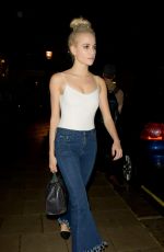 PIXIE LOTT Leaves Theatre Royal Haymarket in London 09/03/2016