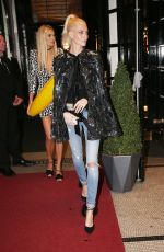 POPPY DELEVINGNE at Charlotte Olympia Spring/Summer 2017 Showcase in London 09/18/2016