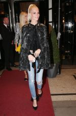 POPPY DELEVINGNE at Charlotte Olympia Spring/Summer 2017 Showcase in London 09/18/2016