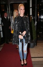 POPPY DELEVINGNE at Charlotte Olympia Spring/Summer 2017 Showcase in London 09/18/2016