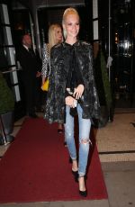 POPPY DELEVINGNE at Charlotte Olympia Spring/Summer 2017 Showcase in London 09/18/2016