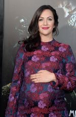 Pregnant KATE SIEGEL at Halloween Horror Nights Opening in Universal City 09/16/2016