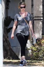 Pregnant KATHERINE HEIGL and Josh Kelley Out in Los Angeles 09/24/2016