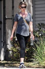 Pregnant KATHERINE HEIGL and Josh Kelley Out in Los Angeles 09/24/2016