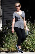 Pregnant KATHERINE HEIGL and Josh Kelley Out in Los Angeles 09/24/2016