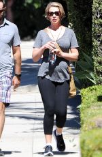 Pregnant KATHERINE HEIGL and Josh Kelley Out in Los Angeles 09/24/2016