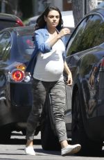 Pregnant MILA KUNIS Out in Los Angeles 09/09/2016
