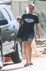 Pregnant NATALIE PORTMAN Out in Silver Lake 09/24/2016