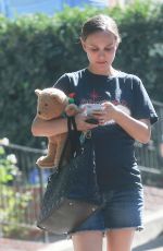 Pregnant NATALIE PORTMAN Out in Silver Lake 09/24/2016